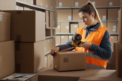 ompak pracownik magazynu